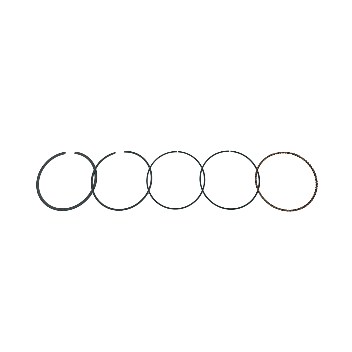 Jogo de Anéis Pistão Standard para Motor B4T 7.5hp Branco Cor:Única;Tamanho:Único