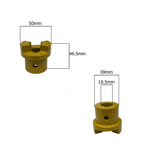 Acoplamento Para Motovibradores BFG/BFD Buffalo 825