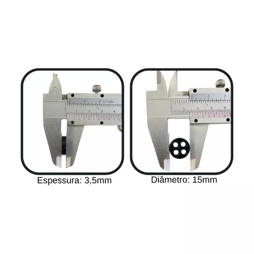 Anel Vedação da Torneira Carburador para Motor 5.5 a 15.0HP