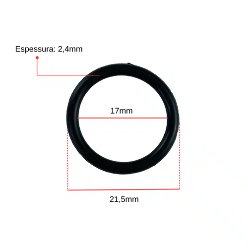 Anel O-ring do Bombeador P/ Pulverizador BPC 25 - 19316895