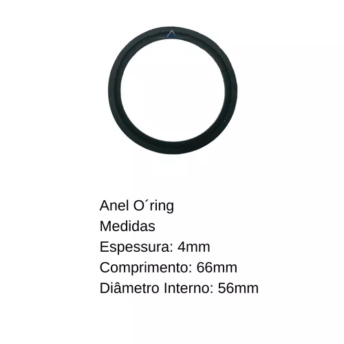 Anel Vedação O-ring do Adaptador Motobomba MB B4T 176 Branco