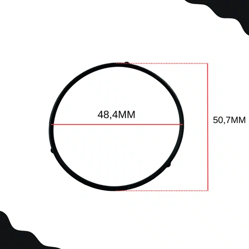 Anel Vedação Cuba para Motores 5.5/6.5/7.0H Branco Original