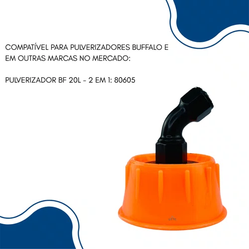 Bico 05 Furos do Pulverizador BF 20L - 2EM1 Buffalo - 11848