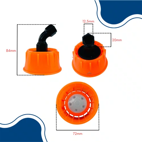 Bico 05 Furos do Pulverizador BF 20L - 2EM1 Buffalo - 11848
