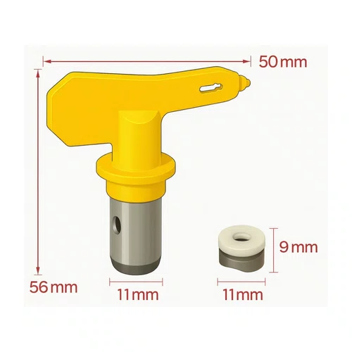 BICO ASPERSOR N° 413 PARA MAQUINA DE PINTURA AIRLESS (203-254MM 0.33MM)