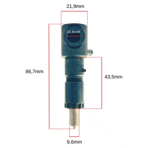 Bico Injetor Completo para Motocultivador Buffalo Original