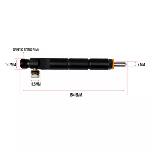 Bico Injetor para Motor BD 61.0E 120a380V Branco Original