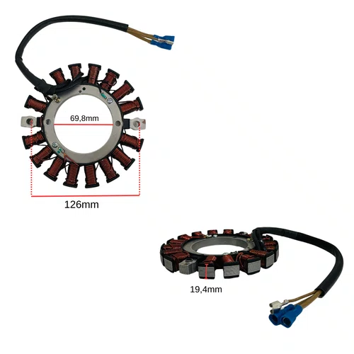 Bobina de Carga para Motor BFGE 23.0hp Pro Buffalo