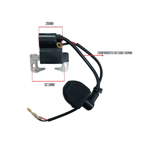 Bobina De Ignição Para Motobomba MB B2T-701 Branco 12776400