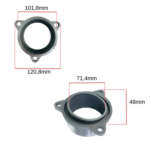 Bocal Entrada para Motobomba 3" Polegadas Buffalo Original