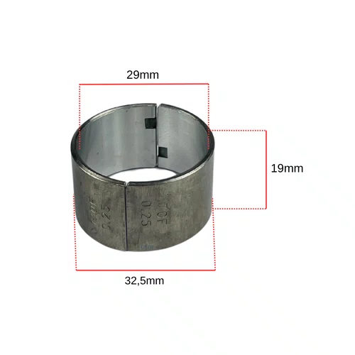 Bronzina Biela 0,25mm para Motor BD 5.0hp Branco Original