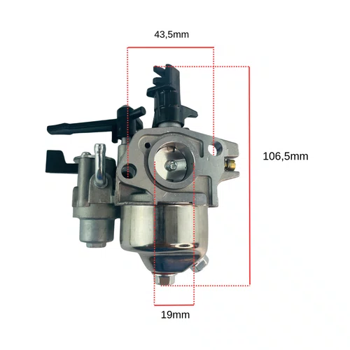 Carburador Completo para Motor Estacionário 6.5HP Buffalo