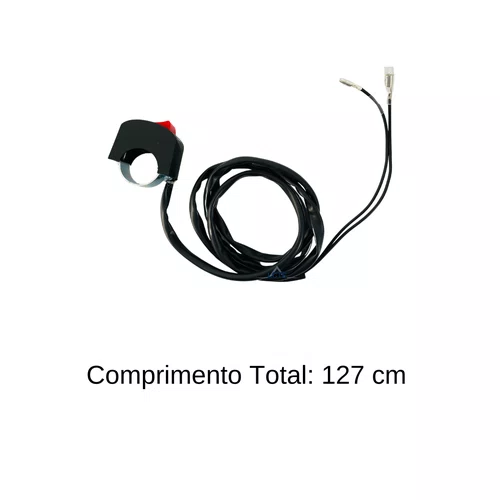 Chave Liga e Desliga para Tratorito BTTG .5.0/6.5/7.5 Branco