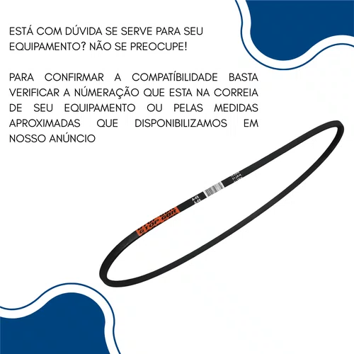 Correia em V A-48 para Betoneira de 400L - Diversos Modelos