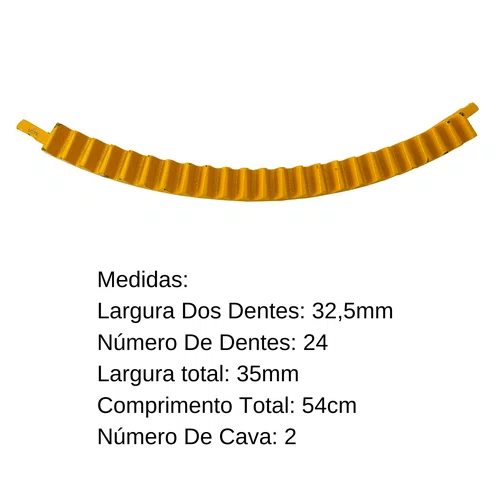 Cremalheira Segmentada P/ Betoneira de 400 L Menegotti