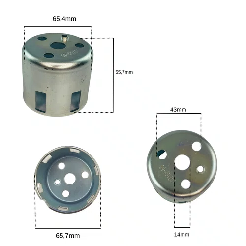 Cubo de Partida para Motor á Gasolina Rental/Marine Buffalo