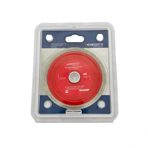 Disco Diamantado Contínuo 4.3/8" Menegotti para Serra Mármore