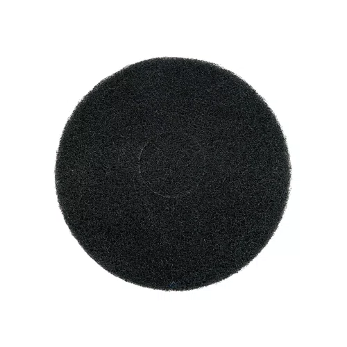 Disco de Enceradeira Preto 350mm para Limpeza Pesada Intensa