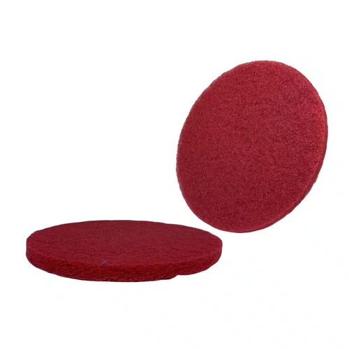 Disco para Enceradeira Vermelho 350mm Limpeza Leve