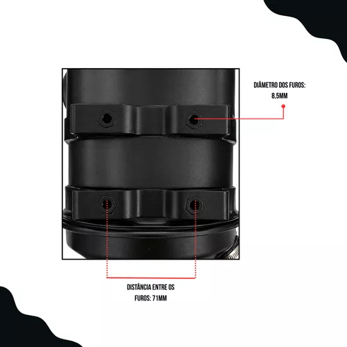 Filtro de Ar Completo 14002155 P/ Gerador Big BD 44.000 E3