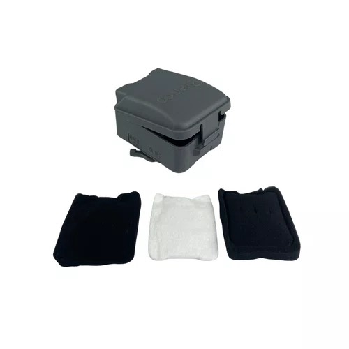 Filtro De Ar Completo Roçadeira BR 26 Multi Branco Original
