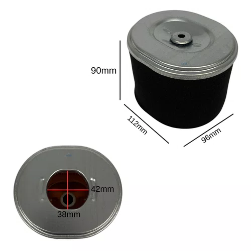 Filtro de ar Para Motor de 7.0/8.0/13/15CV / Diversas Marcas Cor:Única;Tamanho:Único