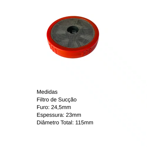 Filtro de Sucção para Pulverizador BF22 Buffalo Original