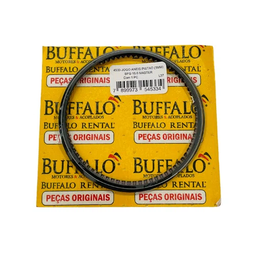 Jogo de Aneis do Pistão 1.0mm para Mtor Bfg15.0hp Buffalo