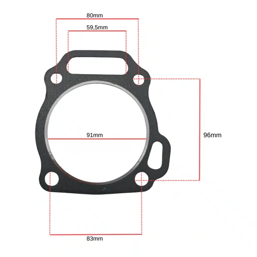 Junta Cabeçote Vedação Branco Original Para Motor B4T 15.0HP Cor:Única;Tamanho:Único