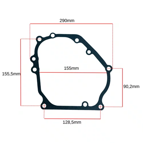 Junta do Bloco para Motor BFG 6.5hp Buffalo Original