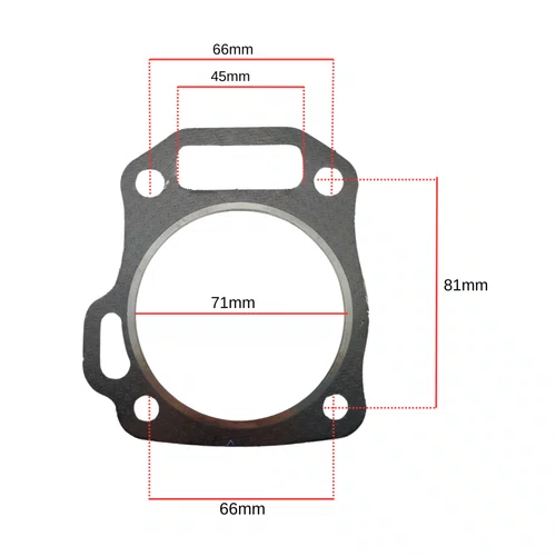 Junta Vedação do Cabeçote para Motor B4T 7.0hp - Branco Cor:Única;Tamanho:Único