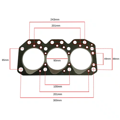 Junta Cabeçote para Motor BFDE 18CV/1800-27CV3000 Buffalo
