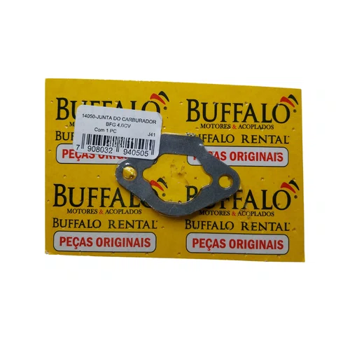 Junta do Carburador para Motor BFG 4.0hp Buffalo Original Cor:Única;Tamanho:Único