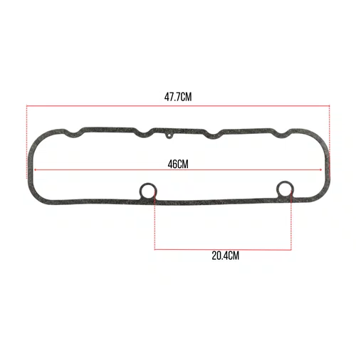 Junta Tampa do Cabeçote 13151170 P/ Motor BD 39.0cv - Branco