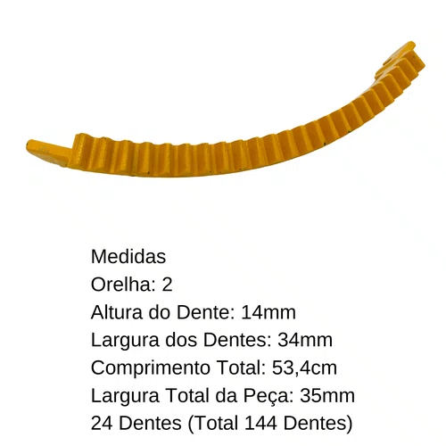 Kit Cremalheira Segmentada Betoneira 400L Menegotti