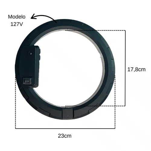 Kit de Led para Lixadeira de Parede MLP 750 Led - Menegotti