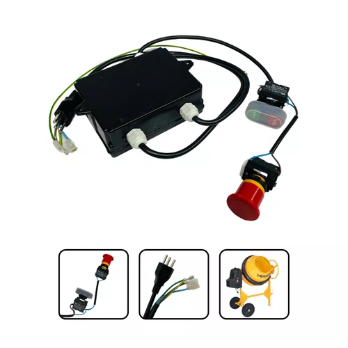 Kit Elétrico Bivolt Betoneira 120/150 Litros Menegotti
