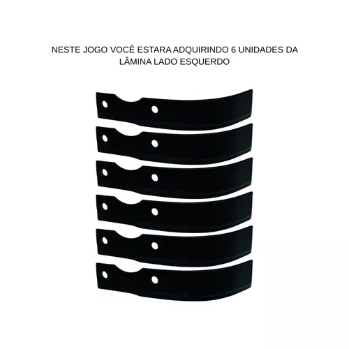 Kit Lâminas Lado Esquerdo Para Tratorito Bttg 6.5 - 19800015