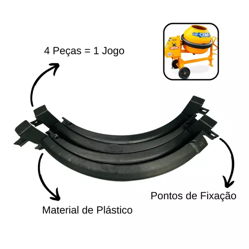 Kit Proteção Bipartida Cremalheira CSM 400L -40201557