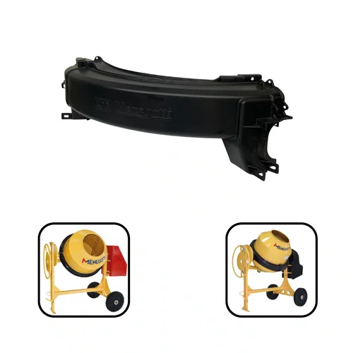 Kit Proteção Cremalheira Preto Betoneira 250L Rental/Prime
