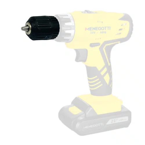 Mandril 1/2" 13mm P/ Furadeiras Chave de Impacto Menegotti