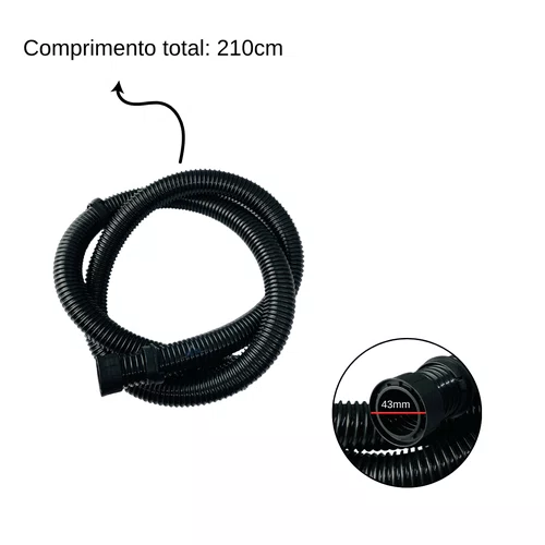 Mangueira de Sucção Lixadeira MLP710 Led/MLP750 Menegotti