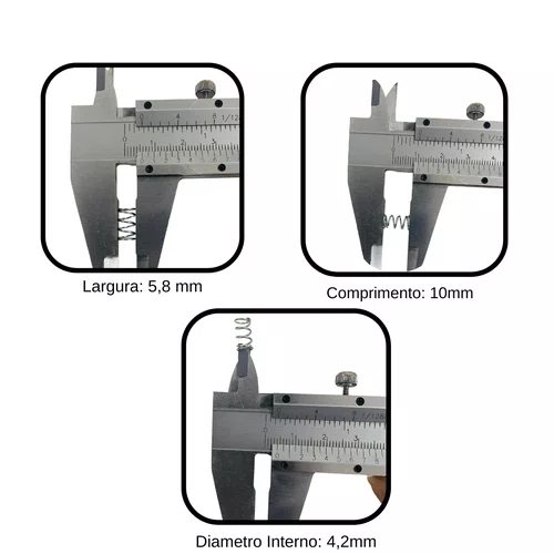 Mola Parafuso Mistura para Motor BFGE 23.0/35.0 PRO Buffalo