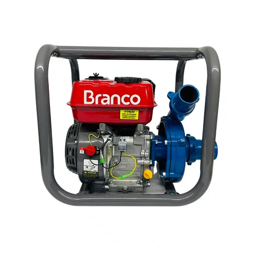 Motobomba B4t-716 Gasolina 6,5 Cv Centrífuga Branco Motores