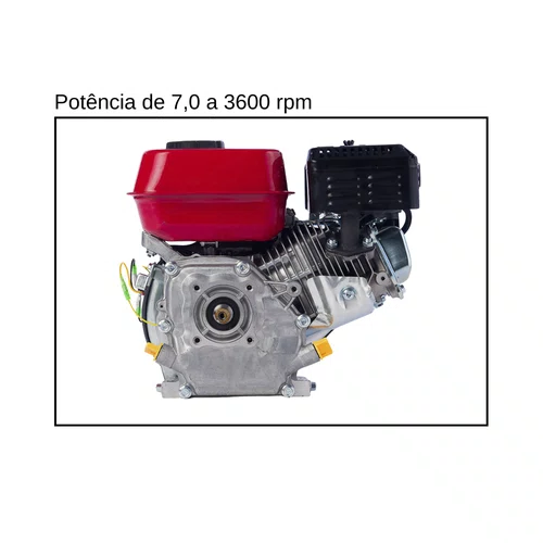 Motor Partida Manual sem Alerta de Óleo B4T 7.0H Branco