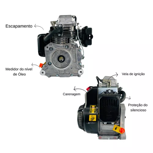 Motor á Gasolina 165 4.0hp Menegotti Original