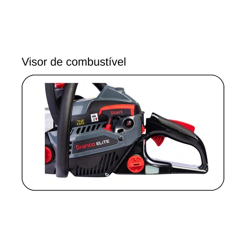Motosserra Sabre 16 Branco Elite Á Gasolina Bm-220 38,5cc
