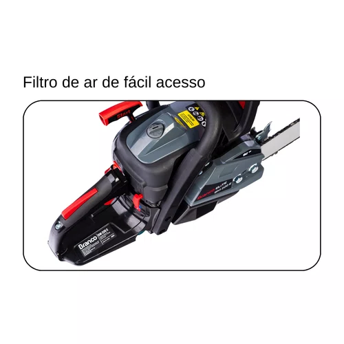 Motosserra Sabre 16 Branco Elite Á Gasolina Bm-220 38,5cc