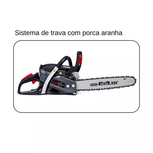 Motosserra Á Gasolina Bm-270 45,4cc Sabre 16" Branco Elite