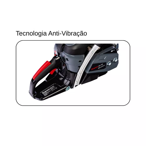 Motosserra Á Gasolina Bm-270 45,4cc Sabre 16" Branco Elite